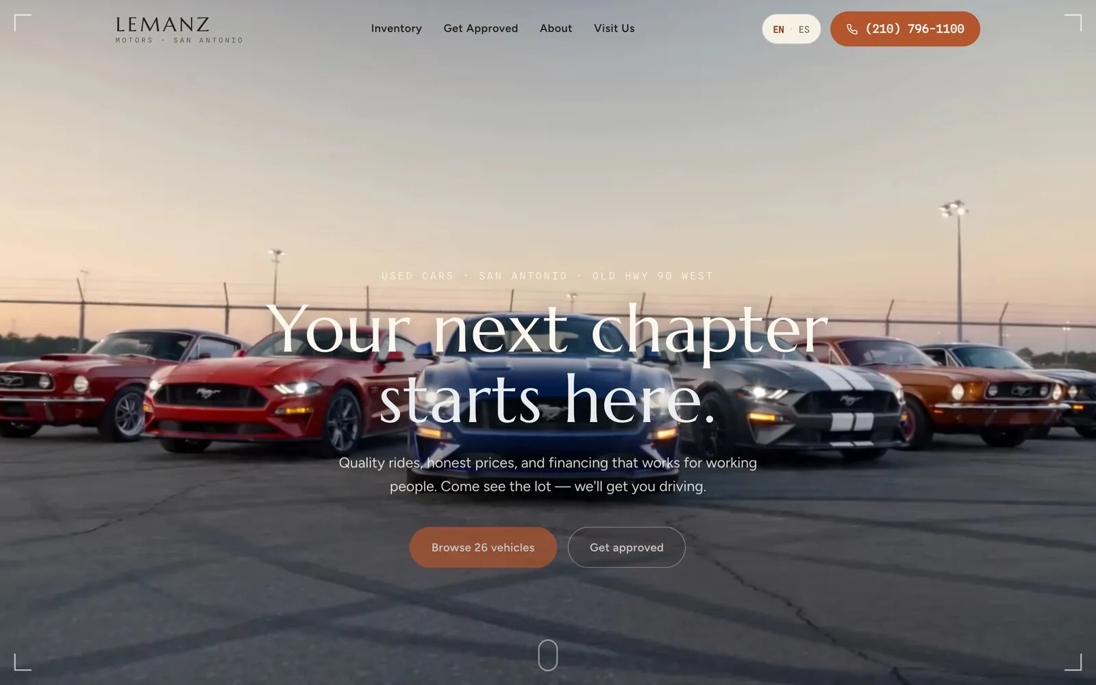 Lemanz Motors website